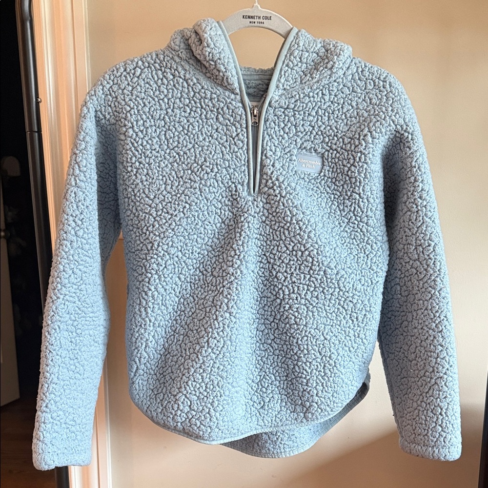 Abercrombie Kids or Women’s Sherpa Half-Zip Hoodie (Youth 13/14 - Women XXS/XS)